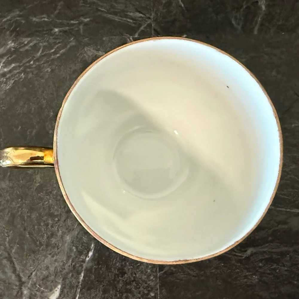 Tea Cup with Chinese Dragon and Phoenix